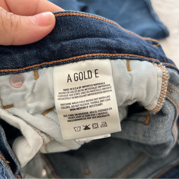 AGOLDE Isabel Slim Fit Boyfriend Starwood Slight Distressed Jeans - Picture 3 of 10